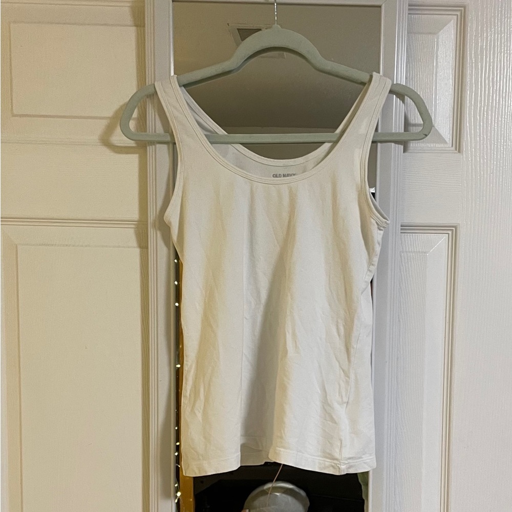 White Old Navy Tank Top